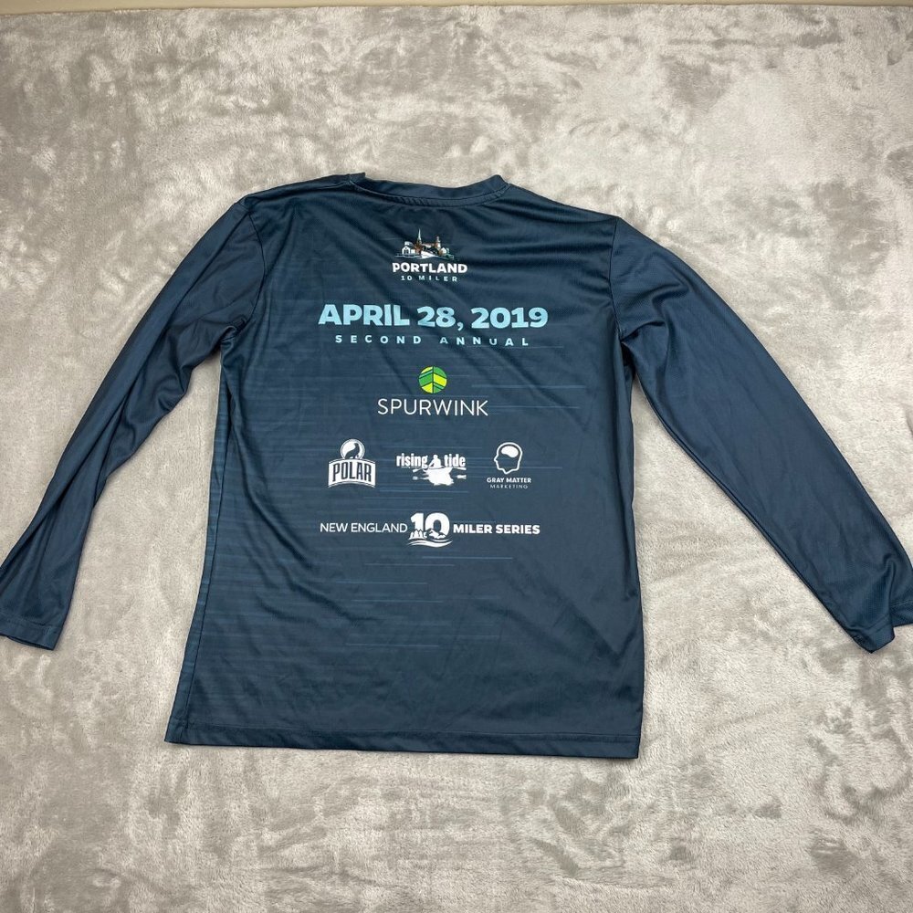 Portland 10 Miler Race Shirt Long Sleeve Tee Shirt Activewear Women's XL - Picture 6 of 8
